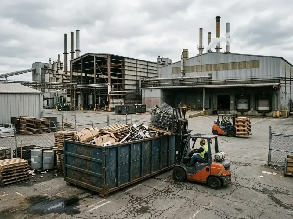 industrial-factory-scrap-conta-003 — frequently asked questions, Cheap Roll-off Dumpster Rentals in Southwest Ranches, FL